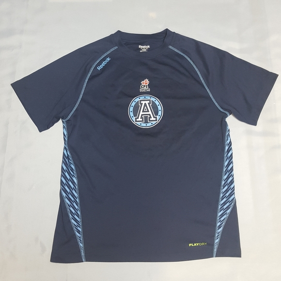 Toronto Argos CFL Authentic Mens M TShirt Football - Picture 1 of 8